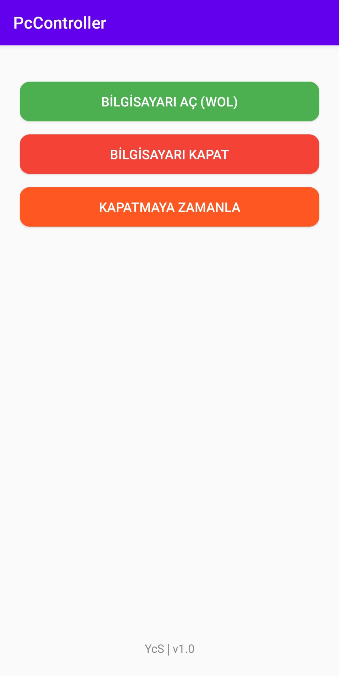 Mobil uygulama ekran görüntüsü